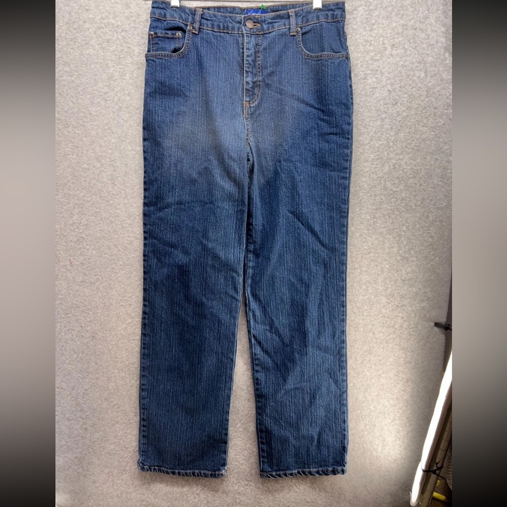 Kim Rogers Dark Blue Straight Jeans